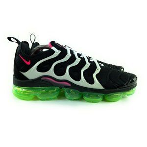 Nike Men's Air Vapormax Plus Black Hyper Pink White Shoes DM8121-001 Size 10